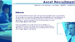 Ascot Recruitment homepage
