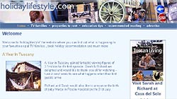 holidaylifestyle.com homepage